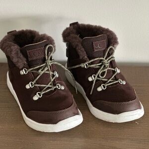 UGG Kids Chocolate Brown Boots, waterproof